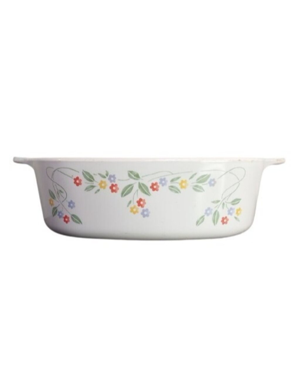 Corning Ware English Meadow Casserole Dish A-2-B 2 Liter No Lid Vintage